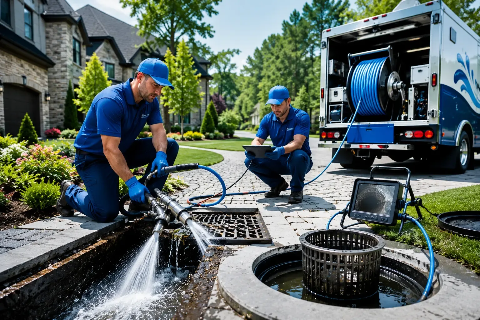 Local outdoor drain cleaning professionals in North Hills, CA